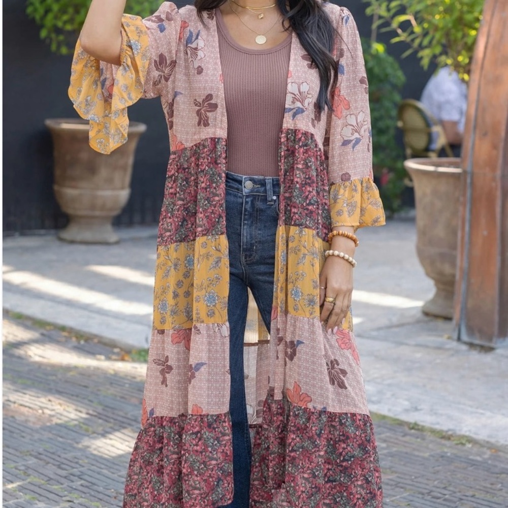 Grace and Lace Patchwork Duster